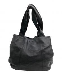 FURLA（フルラ）の古着「リボントートバッグ」｜ブラック