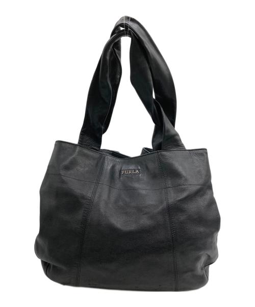 FURLA（フルラ）FURLA (フルラ) リボントートバッグ ブラックの古着・服飾アイテム