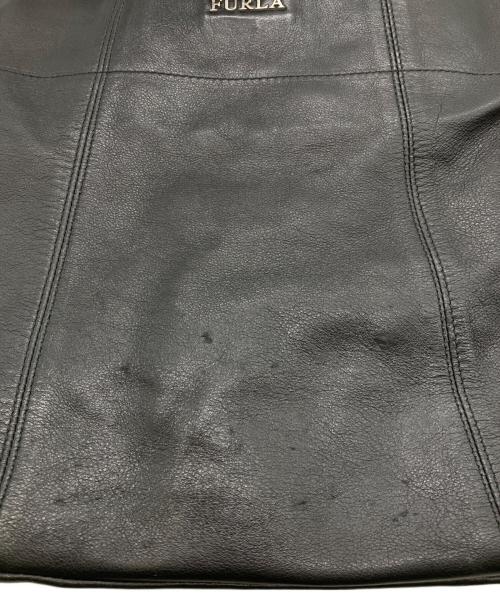 FURLA（フルラ）FURLA (フルラ) リボントートバッグ ブラックの古着・服飾アイテム