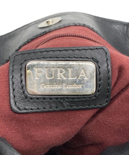 FURLA（フルラ）FURLA (フルラ) リボントートバッグ ブラックの古着・服飾アイテム