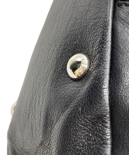 FURLA（フルラ）FURLA (フルラ) リボントートバッグ ブラックの古着・服飾アイテム