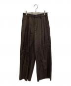 R'IAM-Plageリアムプラージュ）の古着「タックチノパンツ」｜ブラウン