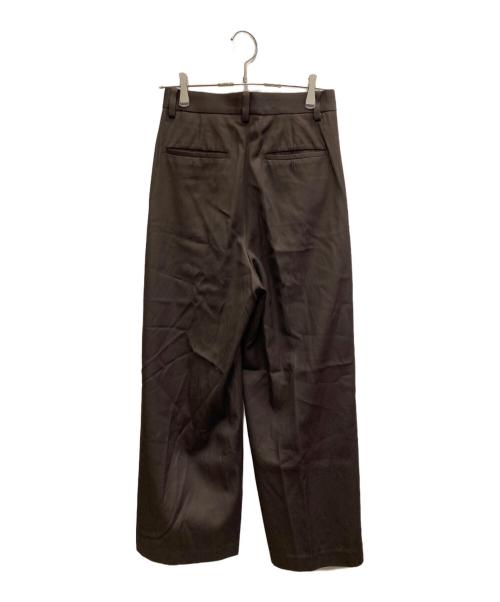 R'IAM-Plage（リアムプラージュ）R'IAM-Plage (リアムプラージュ) タックチノパンツ ブラウン サイズ:38の古着・服飾アイテム