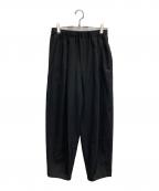 KAGUREカグレ）の古着「コクーンパンツ」｜ブラック