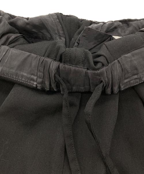 KAGURE（カグレ）KAGURE (カグレ) コクーンパンツ ブラック サイズ:FREEの古着・服飾アイテム