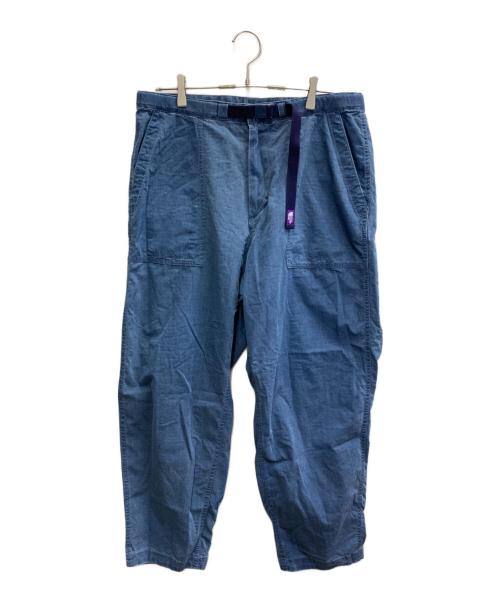 THE NORTHFACE PURPLELABEL（ザ・ノースフェイス パープルレーベル）THE NORTHFACE PURPLELABEL (ザ・ノースフェイス パープルレーベル) INDIGO MOUNTAIN FIELD PANTS インディゴ サイズ:34の古着・服飾アイテム