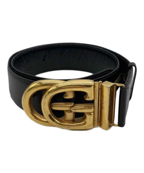 GUCCI（グッチ）GUCCI (グッチ) ＯＬＤロゴベルト ブラック サイズ:65の古着・服飾アイテム