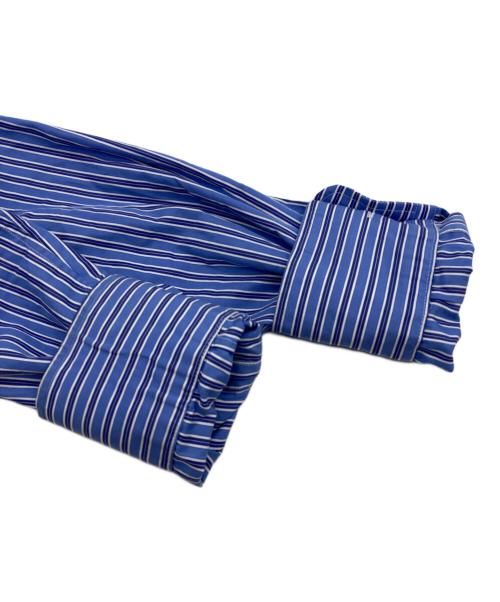 HOMME girls（オムガールズ）HOMME girls (オムガールズ) クロップド シャツ スカイブルー サイズ:Sの古着・服飾アイテム