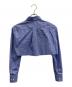 HOMME girls (オムガールズ) クロップド シャツ スカイブルー サイズ:S：6000円