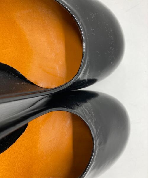 FABIO RUSCONI（ファビオルスコーニ）FABIO RUSCONI (ファビオルスコーニ) edit.for LuLu (エディットフォールル) ラウンドトゥパンプス ブラック サイズ:35の古着・服飾アイテム