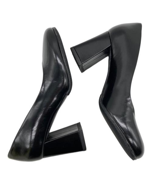 FABIO RUSCONI（ファビオルスコーニ）FABIO RUSCONI (ファビオルスコーニ) edit.for LuLu (エディットフォールル) ラウンドトゥパンプス ブラック サイズ:35の古着・服飾アイテム