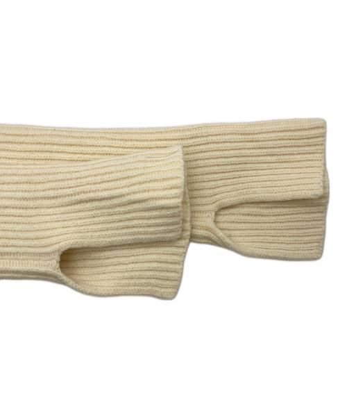 Uhr（ウーア）Uhr (ウーア) Bustier Combi Knit ベージュ サイズ:Freeの古着・服飾アイテム