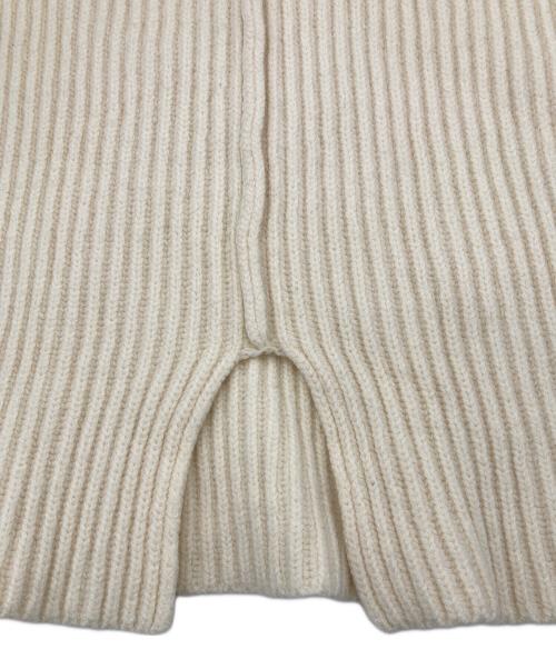 Uhr（ウーア）Uhr (ウーア) Bustier Combi Knit ベージュ サイズ:Freeの古着・服飾アイテム