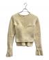 Uhr（ウーア）の古着「Bustier Combi Knit」｜ベージュ