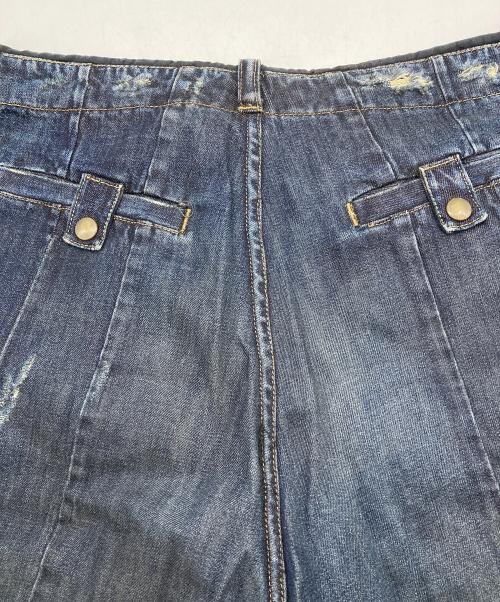 andrew mackenzie（アンドリュー マッケンジー）andrew mackenzie (アンドリュー マッケンジー) ダメージデニムパンツ ネイビー サイズ:48の古着・服飾アイテム