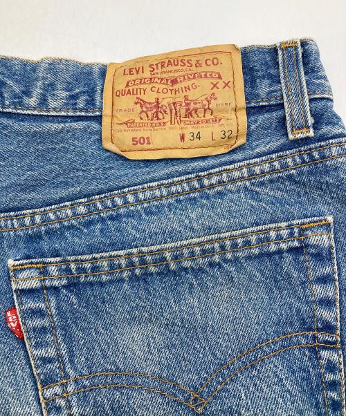 LEVI'S（リーバイス）LEVI'S (リーバイス) 90’S　501　デニムパンツ ブルー サイズ:W34×L32の古着・服飾アイテム