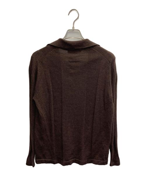 GAULTIER HOMME OBIET（ゴルチェオムオブジェ）GAULTIER HOMME OBIET (ゴルチェオムオブジェ) ニット ブラウン サイズ:48の古着・服飾アイテム