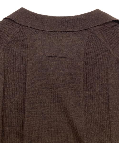 GAULTIER HOMME OBIET（ゴルチェオムオブジェ）GAULTIER HOMME OBIET (ゴルチェオムオブジェ) ニット ブラウン サイズ:48の古着・服飾アイテム