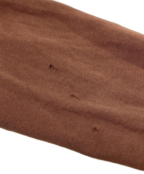 lucien pellat-finet（ルシアン・ペラフィネ）lucien pellat-finet (ルシアン・ペラフィネ) イナズマプリントパーカー ブラウン サイズ:Mの古着・服飾アイテム