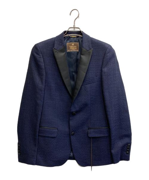 LORDS & FOOLS（ローズアンドフールズ）LORDS & FOOLS (ローズアンドフールズ) テーラードジャケット ネイビー サイズ:50の古着・服飾アイテム