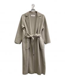 SOEJU（ソージュ）の古着「ウールリバーローブコート」｜ベージュ