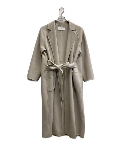 SOEJU（ソージュ）SOEJU (ソージュ) ウールリバーローブコート ベージュ サイズ:Mの古着・服飾アイテム