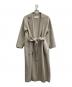 SOEJU（ソージュ）の古着「ウールリバーローブコート」｜ベージュ
