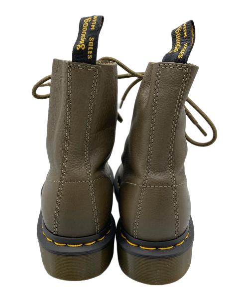 Dr.Martens（ドクターマーチン）Dr.Martens (ドクターマーチン) 8ホールブーツ カーキ サイズ:UK3の古着・服飾アイテム
