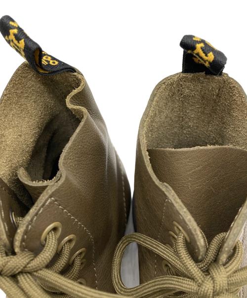 Dr.Martens（ドクターマーチン）Dr.Martens (ドクターマーチン) 8ホールブーツ カーキ サイズ:UK3の古着・服飾アイテム