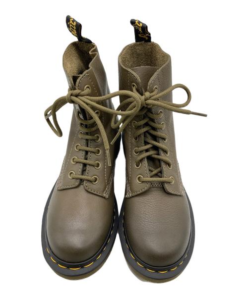 Dr.Martens（ドクターマーチン）Dr.Martens (ドクターマーチン) 8ホールブーツ カーキ サイズ:UK3の古着・服飾アイテム