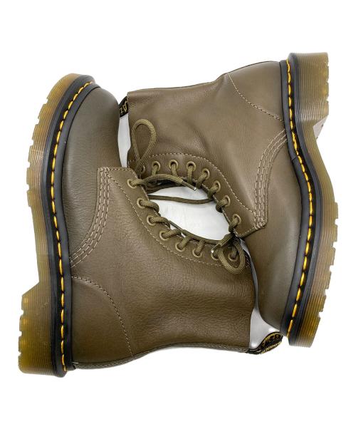 Dr.Martens（ドクターマーチン）Dr.Martens (ドクターマーチン) 8ホールブーツ カーキ サイズ:UK3の古着・服飾アイテム