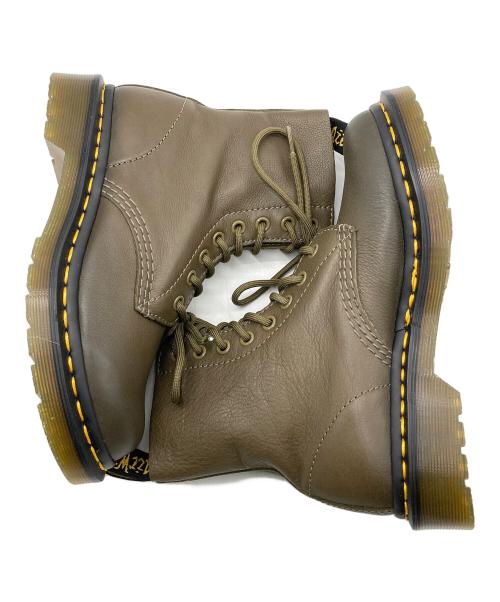 Dr.Martens（ドクターマーチン）Dr.Martens (ドクターマーチン) 8ホールブーツ カーキ サイズ:UK3の古着・服飾アイテム