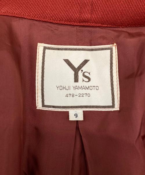 Y's（ワイズ）Y's (ワイズ) 80sヴィテージコート ブラウン サイズ:9の古着・服飾アイテム