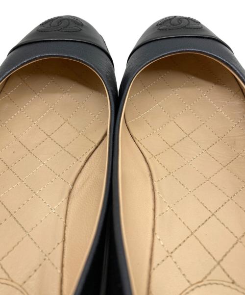 CHANEL（シャネル）CHANEL (シャネル) ココマークパンプス ブラック サイズ:37の古着・服飾アイテム