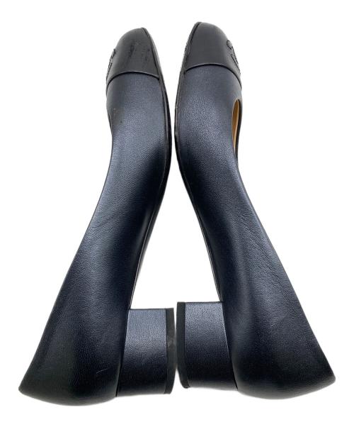 CHANEL（シャネル）CHANEL (シャネル) ココマークパンプス ブラック サイズ:37の古着・服飾アイテム