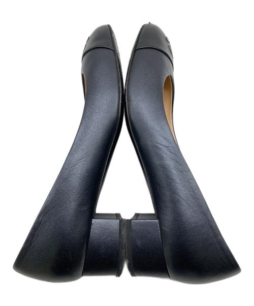 CHANEL（シャネル）CHANEL (シャネル) ココマークパンプス ブラック サイズ:37の古着・服飾アイテム