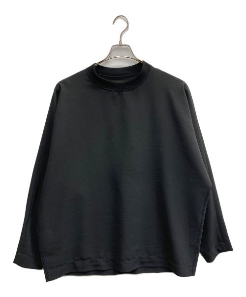 UNITED ARROWS（ユナイテッドアローズ）UNITED ARROWS (ユナイテッドアローズ) DOLMAN L/SL CREW ブラック サイズ:XLの古着・服飾アイテム