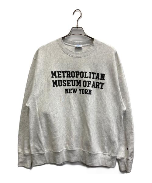 Champion（チャンピオン）Champion (チャンピオン) Metropolitan Museum リバースウィーブスウェット ホワイト サイズ:JPN：3XLの古着・服飾アイテム