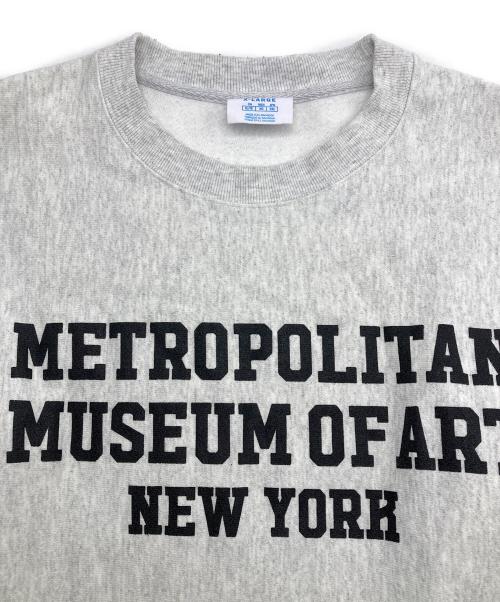 Champion（チャンピオン）Champion (チャンピオン) Metropolitan Museum リバースウィーブスウェット ホワイト サイズ:JPN：3XLの古着・服飾アイテム