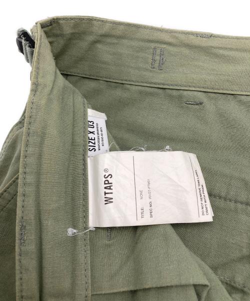 WTAPS（ダブルタップス）WTAPS (ダブルタップス) 22SS  トラウザーカーゴパンツ オリーブ サイズ:03の古着・服飾アイテム