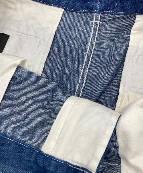PAUL SMITH（ポールスミス）Paul Smith (ポールスミス) リネンブレンドハーフパンツ ネイビー サイズ:Lの古着・服飾アイテム