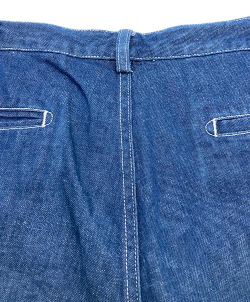 PAUL SMITH（ポールスミス）Paul Smith (ポールスミス) リネンブレンドハーフパンツ ネイビー サイズ:Lの古着・服飾アイテム