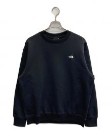 THE NORTH FACE（ザ ノース フェイス）の古着「スモールロゴヘザースウェット」｜ブラック