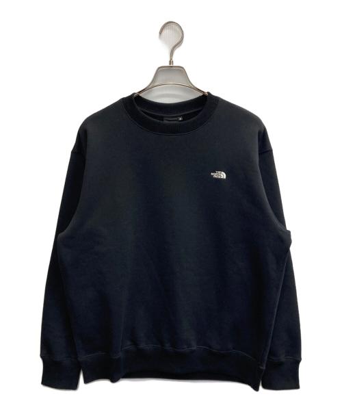 THE NORTH FACE（ザ ノース フェイス）THE NORTH FACE (ザ ノース フェイス) スモールロゴヘザースウェット ブラック サイズ:Mの古着・服飾アイテム