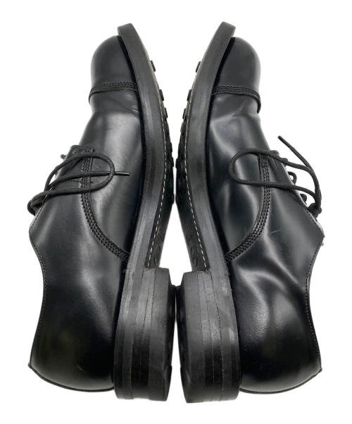 RAMSEY（ラムジー）RAMSEY (ラムジー) MILITARY CAP TOE OXFORD ブラック サイズ:7 1/2の古着・服飾アイテム