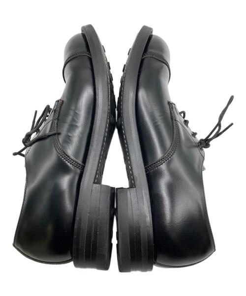 RAMSEY（ラムジー）RAMSEY (ラムジー) MILITARY CAP TOE OXFORD ブラック サイズ:7 1/2の古着・服飾アイテム