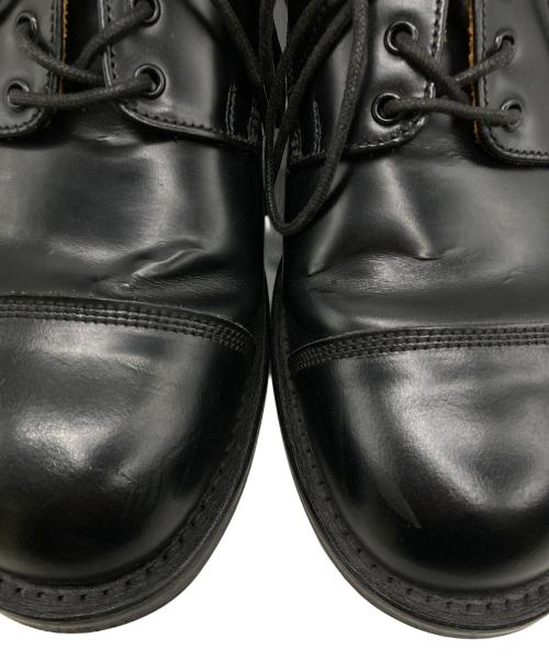 RAMSEY（ラムジー）RAMSEY (ラムジー) MILITARY CAP TOE OXFORD ブラック サイズ:7 1/2の古着・服飾アイテム