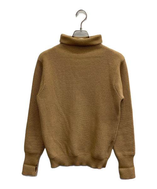 ANDERSEN-ANDERSEN（アンデルセン アンデルセン）Andersen-Andersen (アンデルセン アンデルセン) タートルネックニット ベージュ サイズ:Sの古着・服飾アイテム