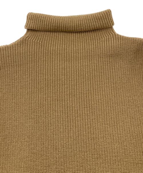 ANDERSEN-ANDERSEN（アンデルセン アンデルセン）Andersen-Andersen (アンデルセン アンデルセン) タートルネックニット ベージュ サイズ:Sの古着・服飾アイテム