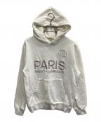 Paris Saint-Germainパリサンジェルマン）の古着「フリース パーカー」｜ホワイト